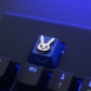 1pc Artisan Zinc-plated Alu-alloy Keycaps for Mechanical Keyboard R4 Overwatch DVA / Iron Man / One Piece / Captain America